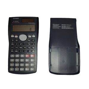 Casio Calculator FX-300MS S-V.P.A.M Scientific Two-Way Solar Power Tested Works